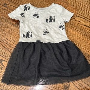 Baby gap panda dress girls 3t
